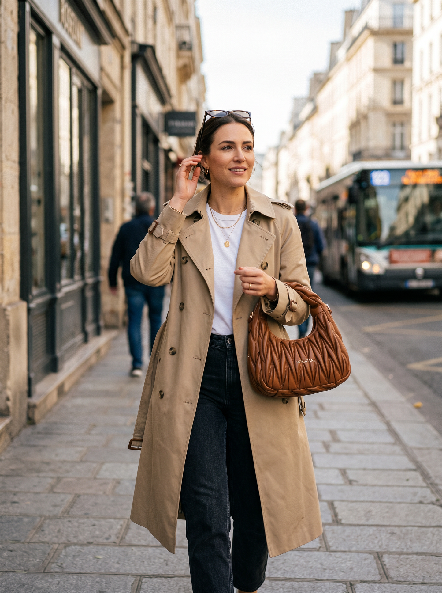 Rosszane hobo brown