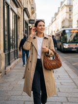Rosszane hobo brown