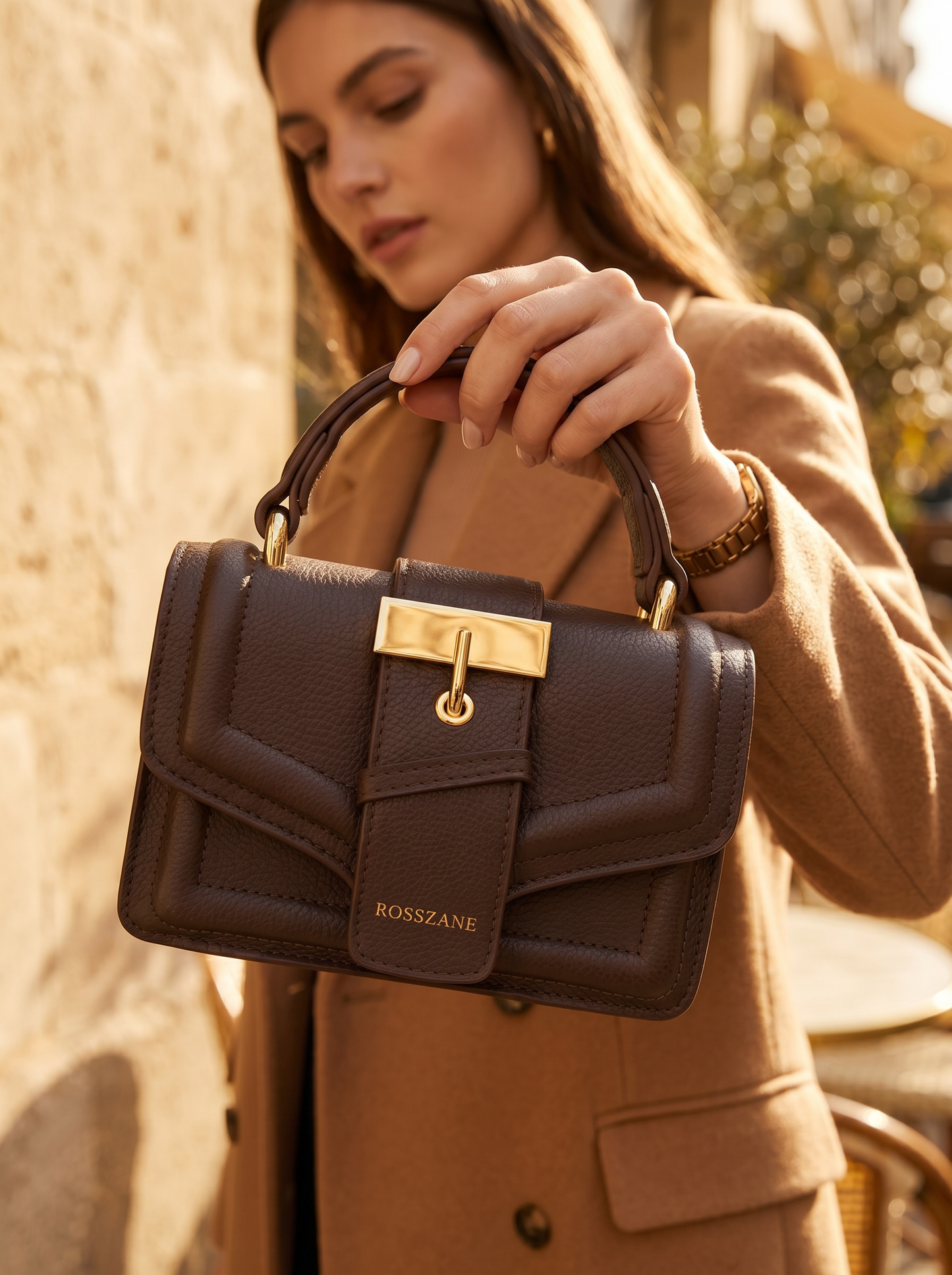 Rosszane Crossbody bag light Brown